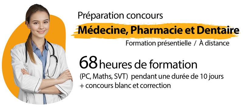 Préparation concours Médecine, Pharmacie et Dentaire